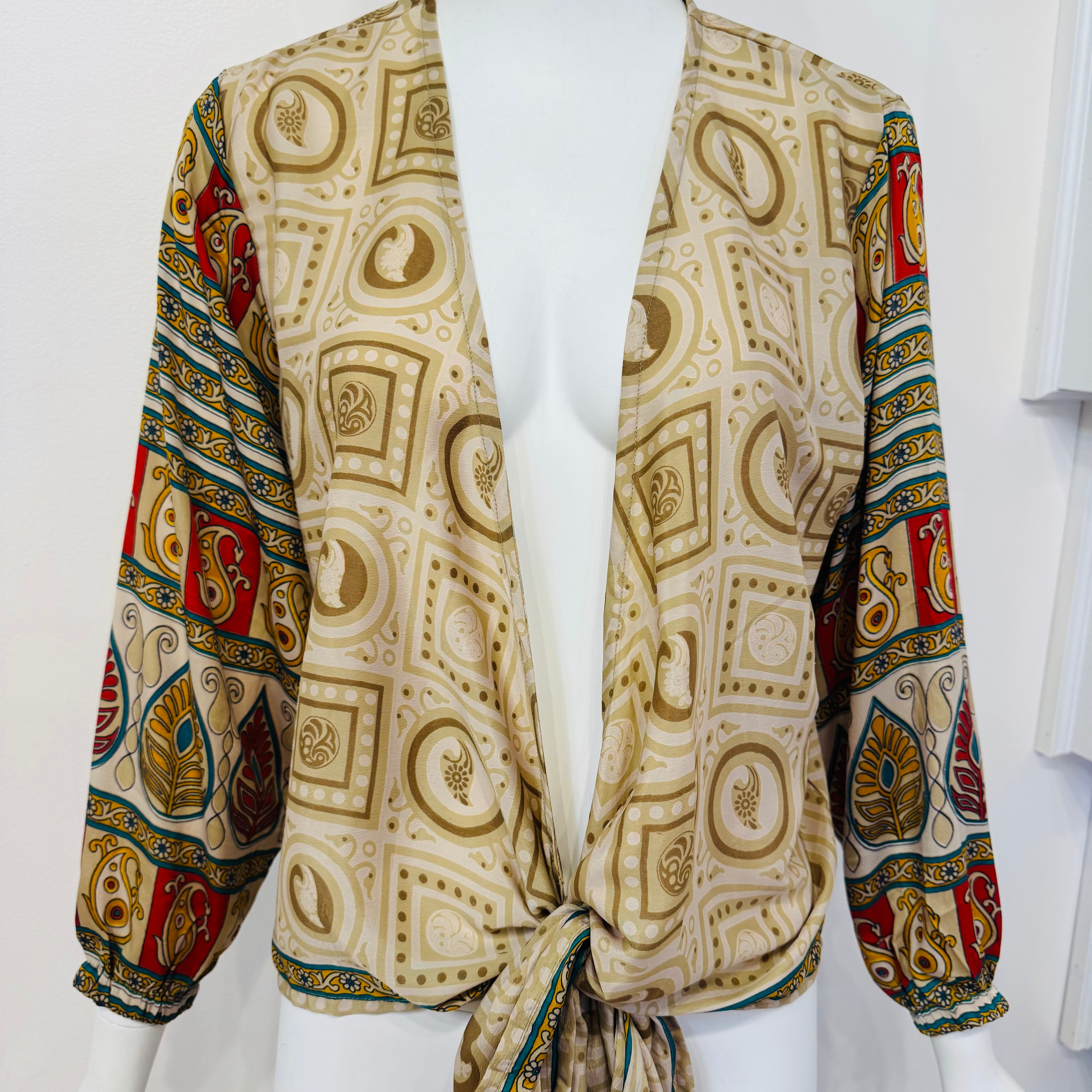 Sari Tie Blouse