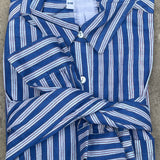 Good Boyfriend Shirt - Tuscan Stripe Blue