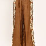 VINTAGE MANOR PALAZZO WOVEN PANTS