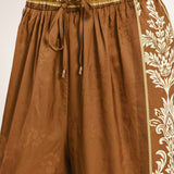 VINTAGE MANOR PALAZZO WOVEN PANTS