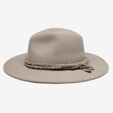 Finn Wool Fedora in Taupe