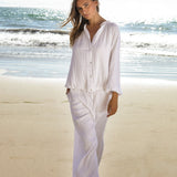 Kaya Buttoned Blouse - White