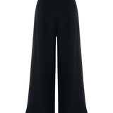 Aura Palazzo Pants - Black