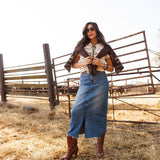 Garden Gate Cowgirl Skirt