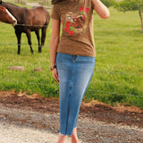 Garden Gate Cowgirl Skirt
