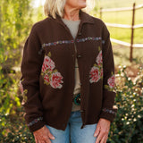 Nana's Rose Garden Sweater