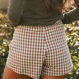 Gingham Rodeo Shorts