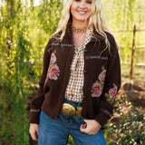 Nana's Rose Garden Sweater