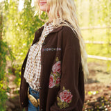 Nana's Rose Garden Sweater