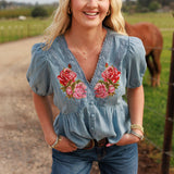 Blush Rose Blouse