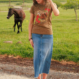 Garden Gate Cowgirl Skirt