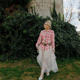 Wild Rose Button Up