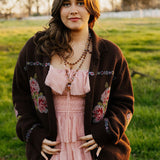 Nana's Rose Garden Sweater