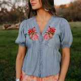 Blush Rose Blouse