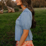 Blush Rose Blouse