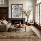Redwood Tree, Tree Ring Print, California Coast, Wood Slice Wall Art, Huge Wall Art, Natural Wood Slices 52”x72”