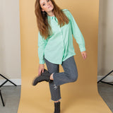 Good Boyfriend Shirt - Seaglass