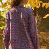 Good Boyfriend Shirt - Emory Floral Sky