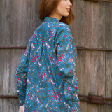 Good Boyfriend Shirt - Monarch Botanical French Teal