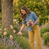Good Girlfriend Shirt Puff Sleeve Chambray