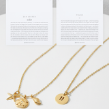 Sea Seeker & Pause Layered Necklace Set