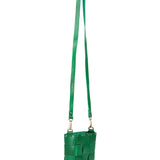 The Mini Tula Green Crossbody Bag