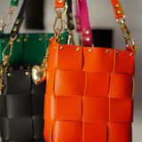 The Mini Tula Tangerine Crossbody Bag