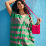 The Mini Tula Hot Pink Crossbody Bag