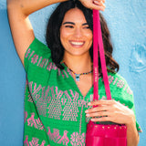 The Mini Tula Hot Pink Crossbody Bag