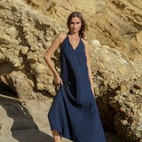 Zoe Maxi Dress - Navy