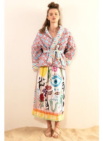 Alexa Printed SkirtMe369SKIRT