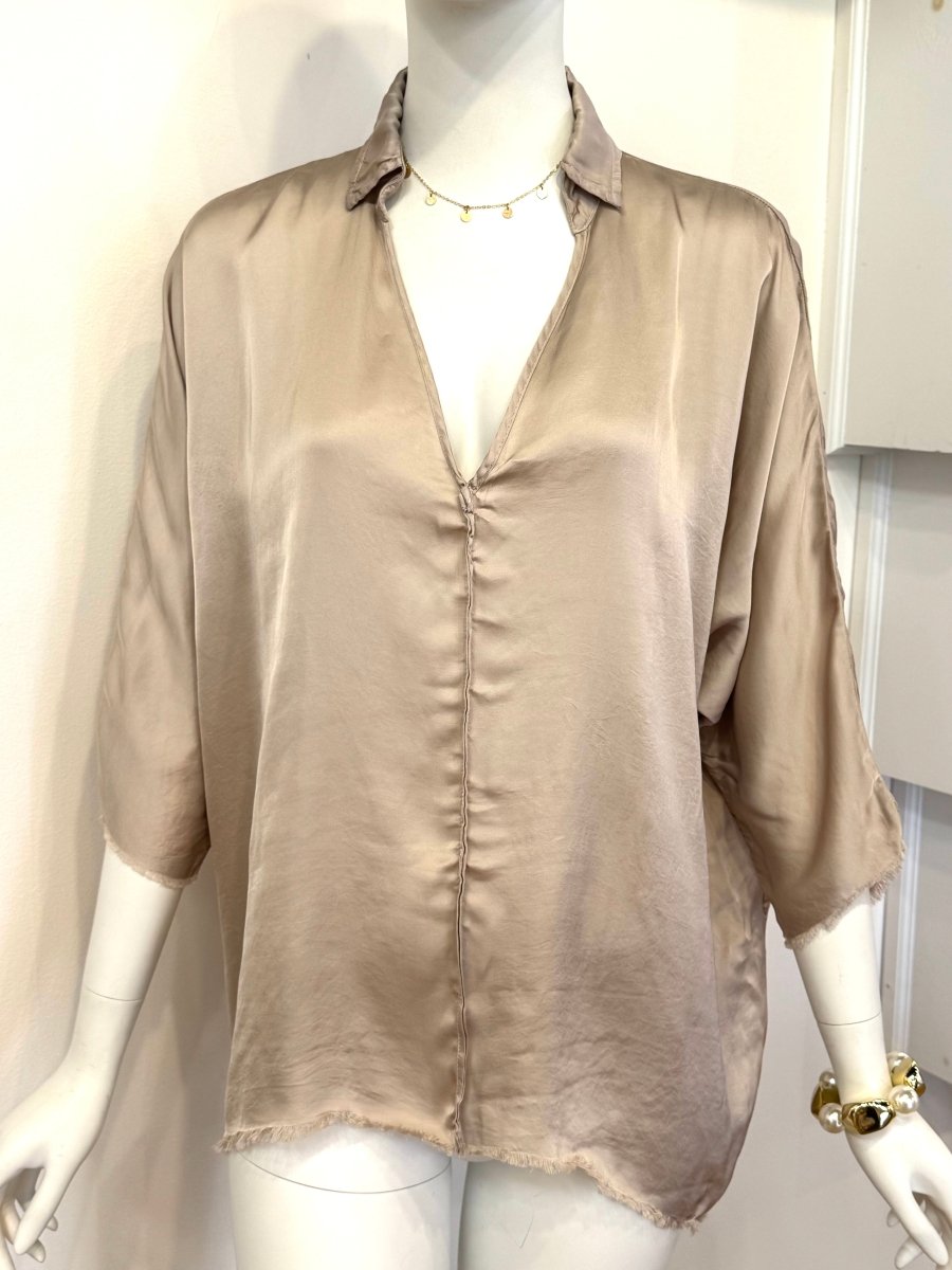 Alina Blouse by Jaga in NudeJagaTOPS
