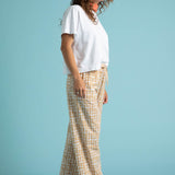 Shore Pant - Messy Dots Baked Clay