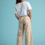 Shore Pant - Messy Dots Baked Clay