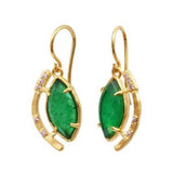 Amelia Earrings in EmeraldLouise HendricksEARRINGS