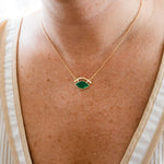 Amelia Necklace in EmeraldLouise HendricksNECKLACES