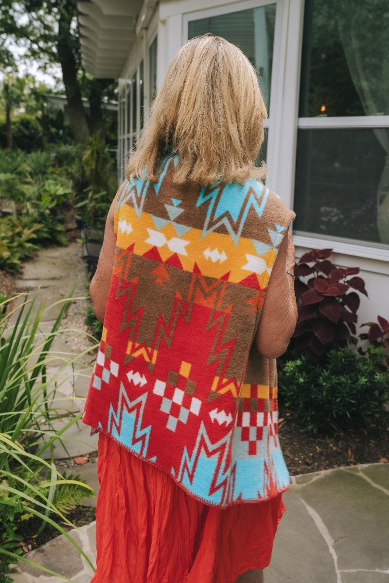 Aponi Aponi Vest- Multi Desert Sand from Adore – Ziabird