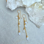 Aquamarine & Silverite Earrings #1485James & JezebelleEarrings