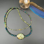 Artistic Center Bead NecklaceDebra PyeattNECKLACES