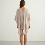 Ava Kimono - Burgundy StripesThe HandloomDRESS