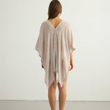 Ava Kimono - Burgundy StripesThe HandloomDRESS