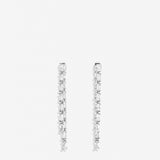 By My Side Baguette Chandelier Earrings