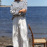 Bateau Top - Navy Stripe - One SizeEmerson FryTOPS