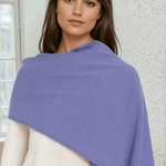 Bedford Recycled Cashmere Wrap Scarf - VioletAnd For GoodScarves