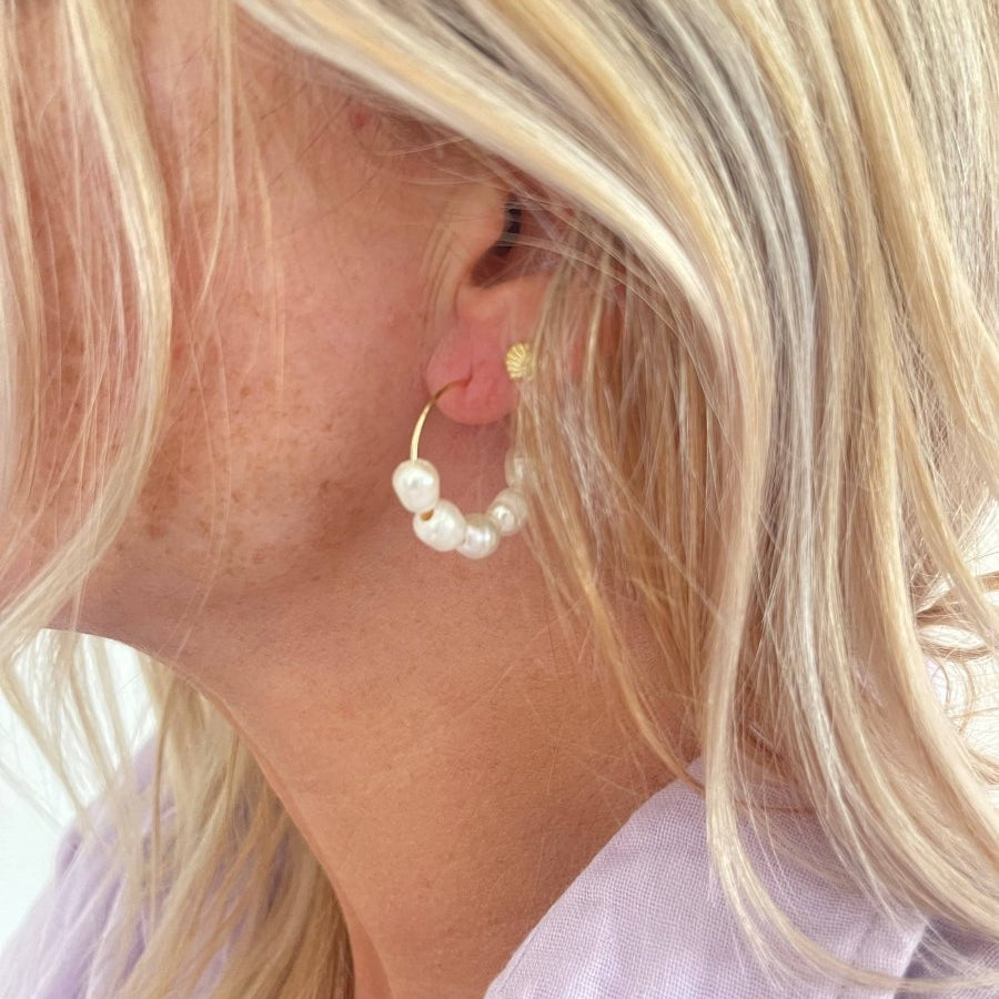 Bianca Huggie EarringsJessica Matrasko JewelryEARRINGS