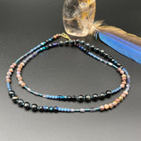 Blue Tigereye & Iolite Necklace – 36”Debra PyeattNECKLACES