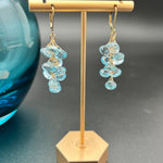 Blue Topaz Cluster Drop EarringsBeth ZinkEARRINGS
