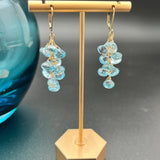 Blue Topaz Cluster Drop EarringsBeth ZinkEARRINGS