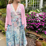 Blush Cashmere V - Neck CardiganSTUDIO CASHMERE8cardigan