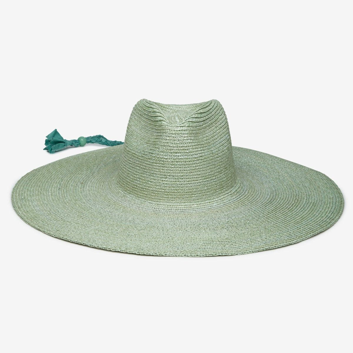 Brie Wide Brim Straw Sun Hat in SageW Y E T HSun Hat